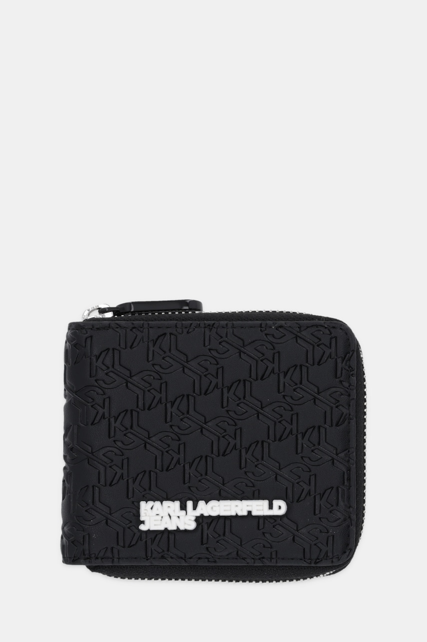 Karl Lagerfeld Jeans portofel culoarea negru, B1M32044