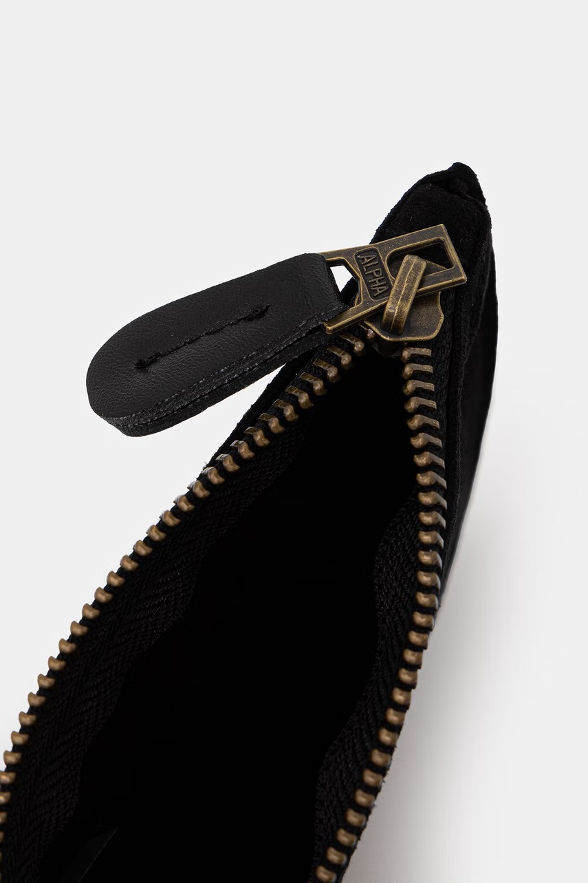 Kožená peněženka Alpha Industries Leather Coin Wallet (obrázek 4)