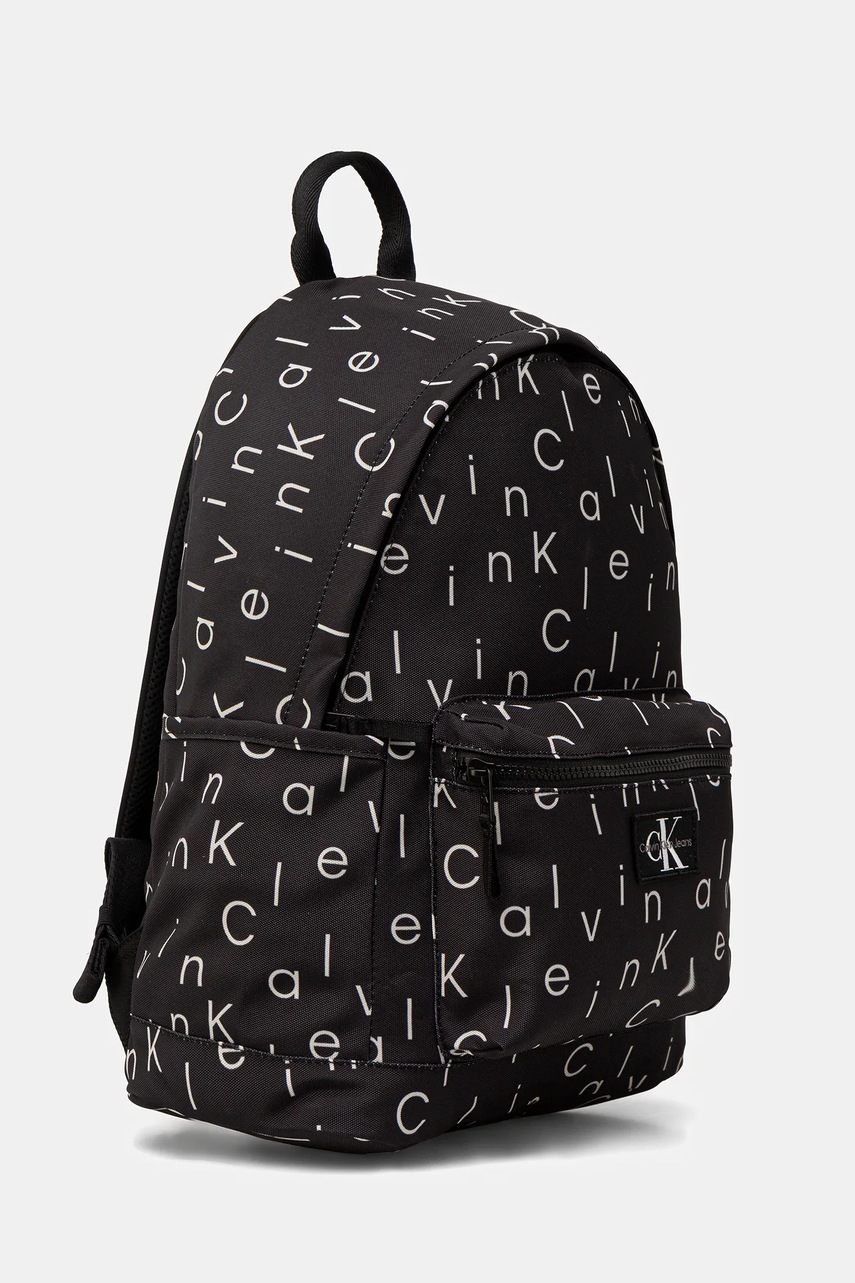 Детский рюкзак Calvin Klein Jeans цвет чёрный большой узор IU0IU00725