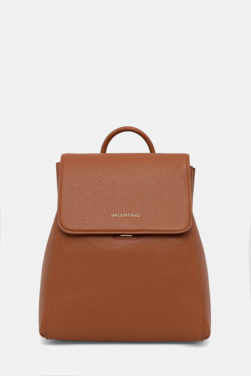 Valentino Bags rucsac FALL RE culoarea maro, mic, uni, VBS9EG20