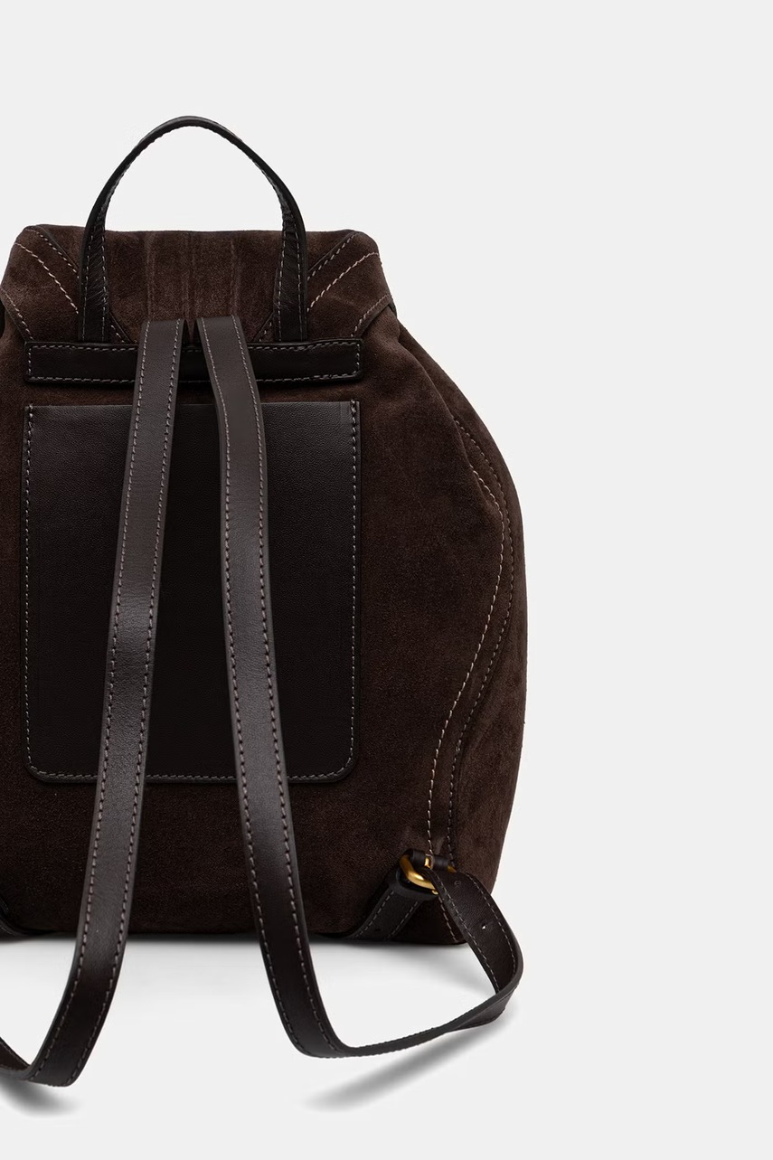 Gianni Chiarini Gianni Chiarini σακίδιο γυναικείο δερμάτινο σουέτ VIOLETTE - 3
