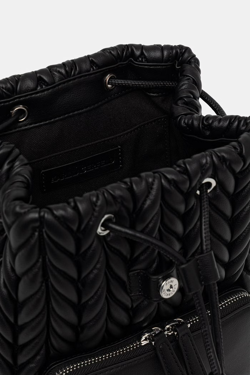 Karl Lagerfeld batoh dámský z imitace kůže K/WEAVE (obrázek 5)