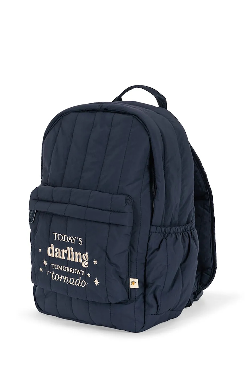 Детский рюкзак Konges Sløjd JUNO BACKPACK MIDI цвет синий большой с аппликацией KS104496 в Черкассах Детский рюкзак Konges Sløjd JUNO BACKPACK MIDI цвет синий большой с аппликацией KS104496 в Черкассах