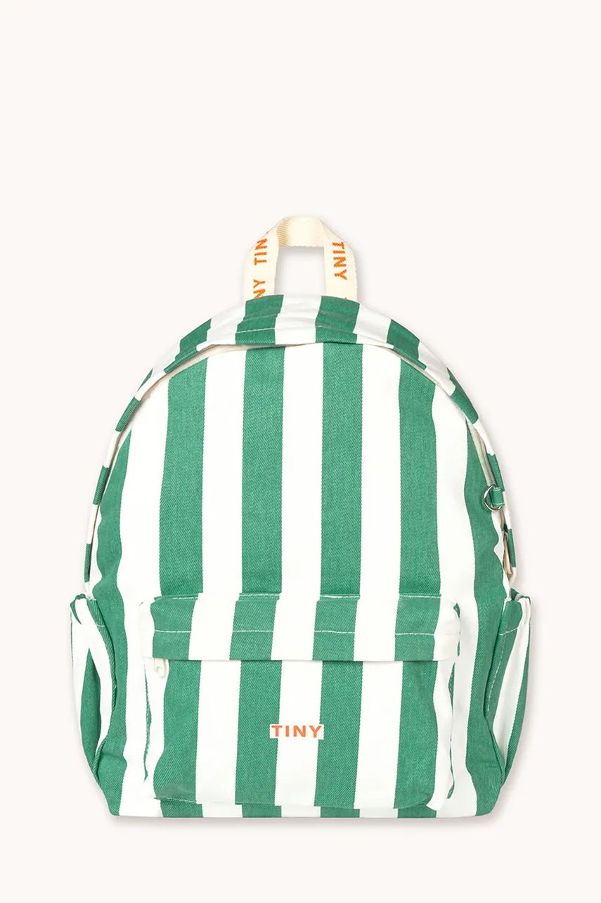 Детский рюкзак Tinycottons EMERALD STRIPES BACKPACK