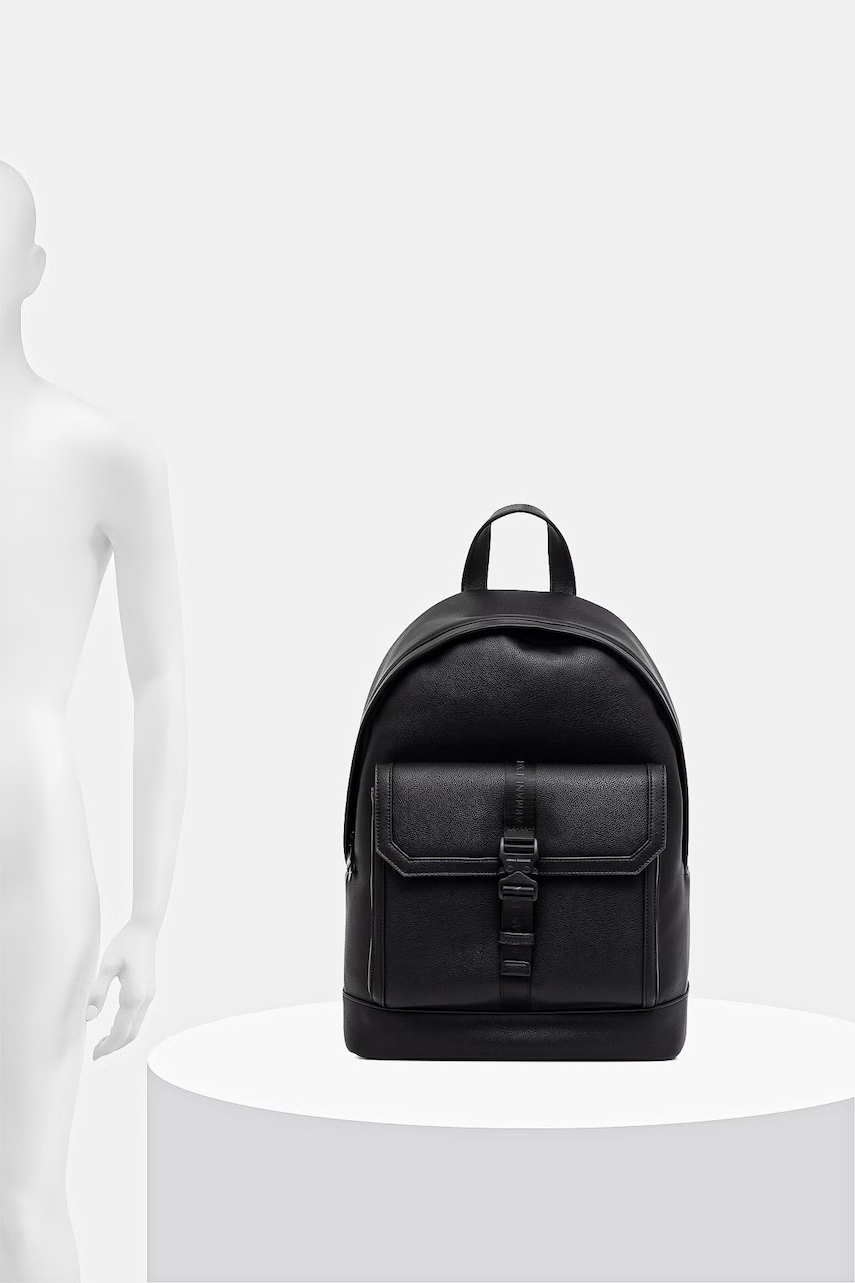 Armani Exchange ruksak pánsky z imitácie kože
