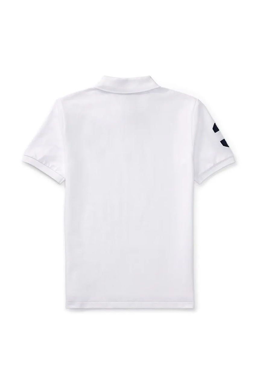 Detská bavlnená polokošeľa Polo Ralph Lauren