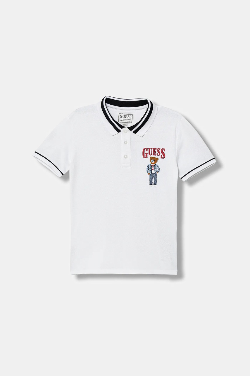 Guess polo de bumbac