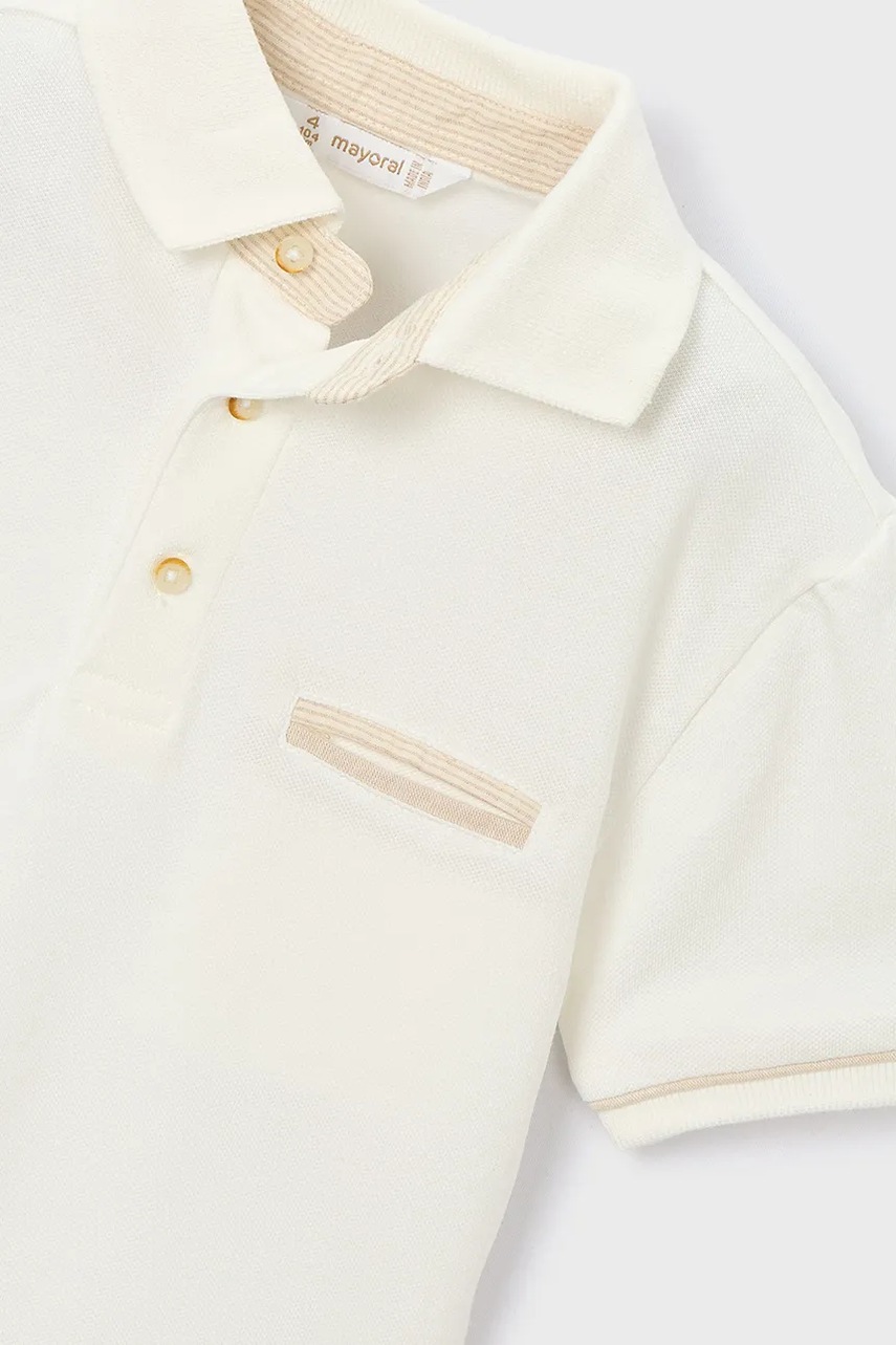 Παιδικά βαμβακερά μπλουζάκια πόλο Mayoral φωτογραφία