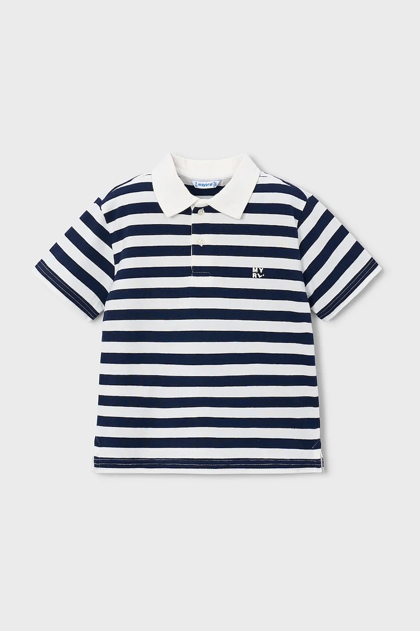 Dětská bavlněná polokošile Mayoral