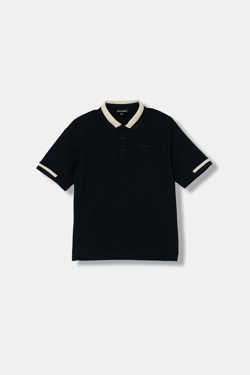 E-shop Dětské polo tričko Emporio Armani