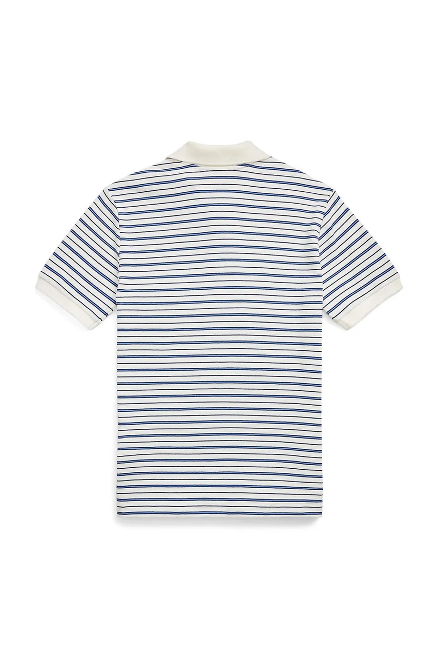 Detská bavlnená polokošeľa Polo Ralph Lauren