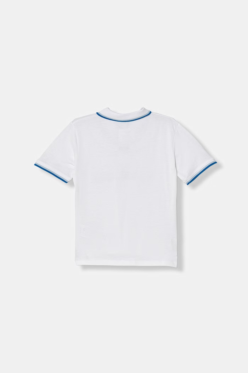 Detská bavlnená polokošeľa Guess