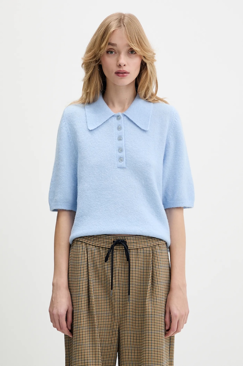 Gestuz pulover din amestec de lână