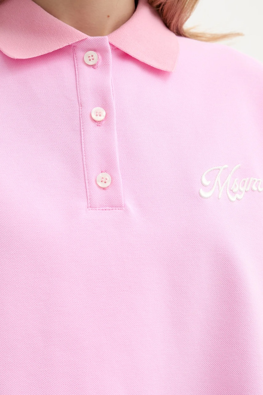 Bavlnené polo tričko MSGM