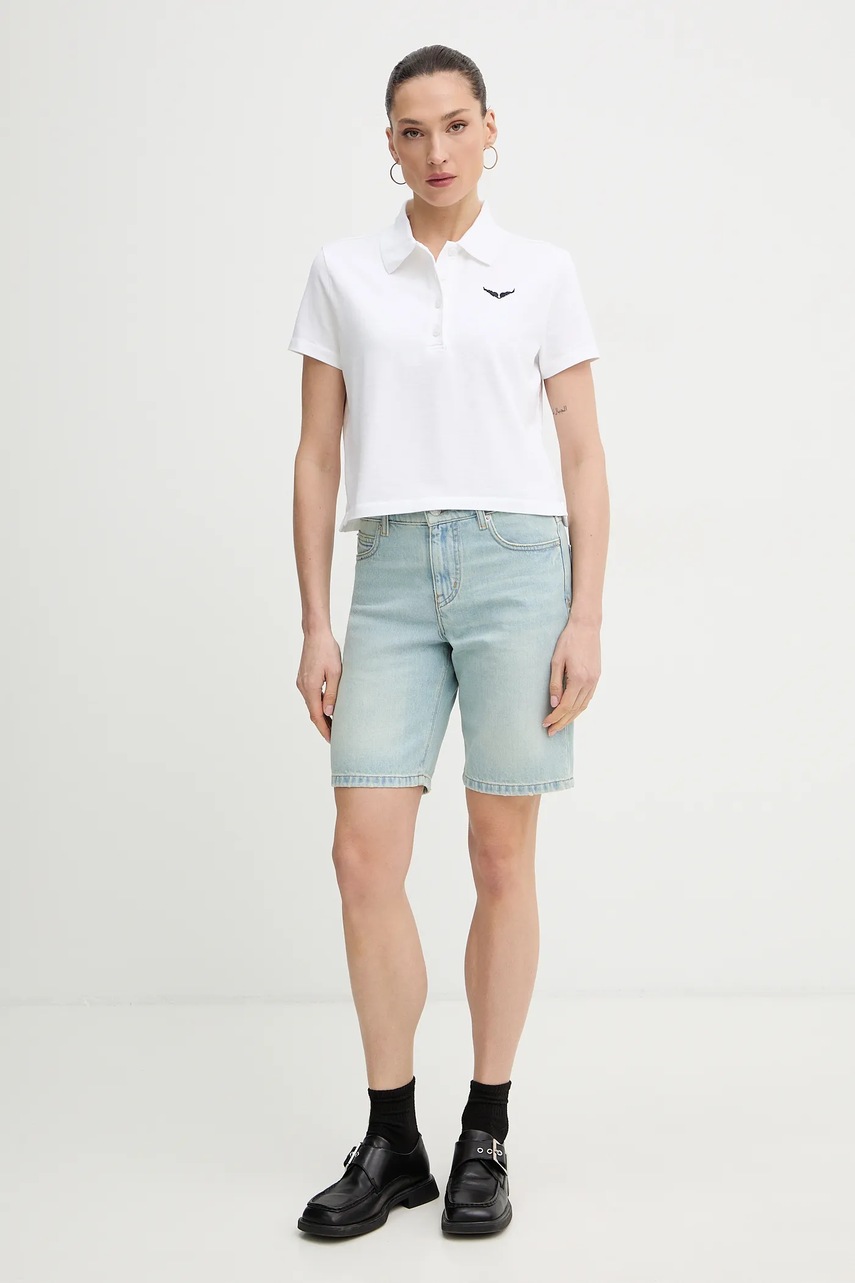 Bavlnené polo tričko ZADIG&VOLTAIRE