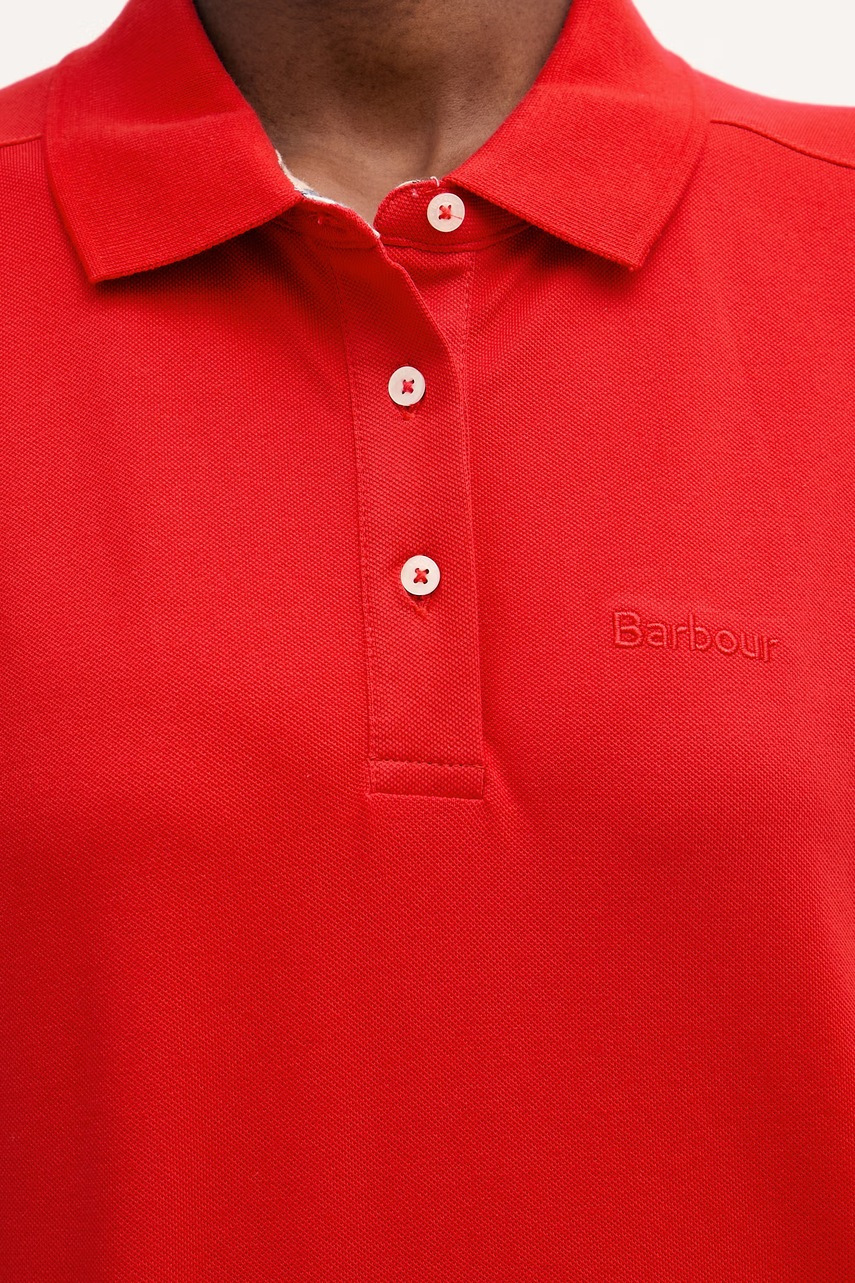 Barbour polo tričko pánske bavlnené s elastanom Bowford