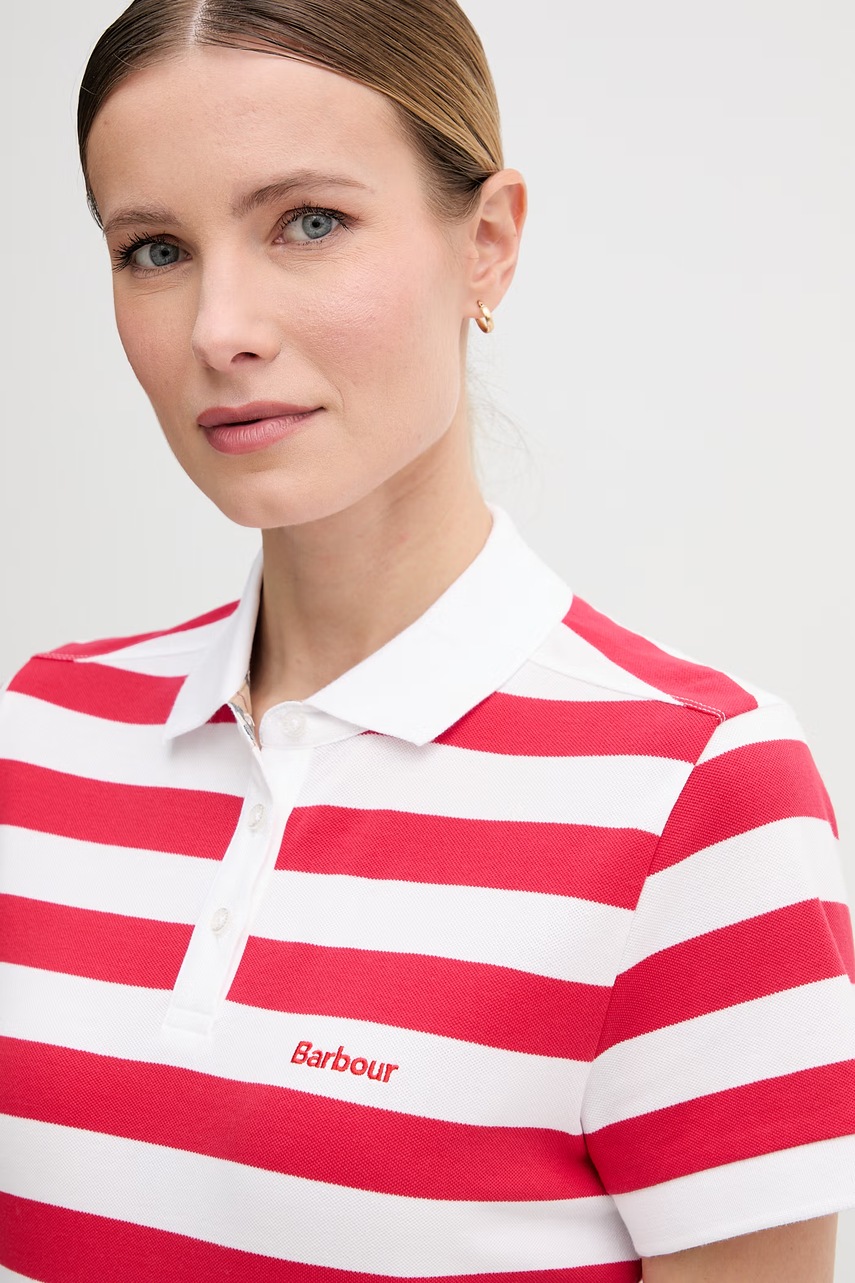 Barbour polo tričko dámske bavlnené Ashbourne