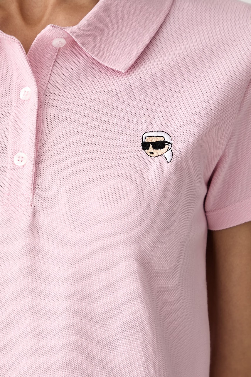 Karl Lagerfeld polo tričko dámske bavlnené IKON