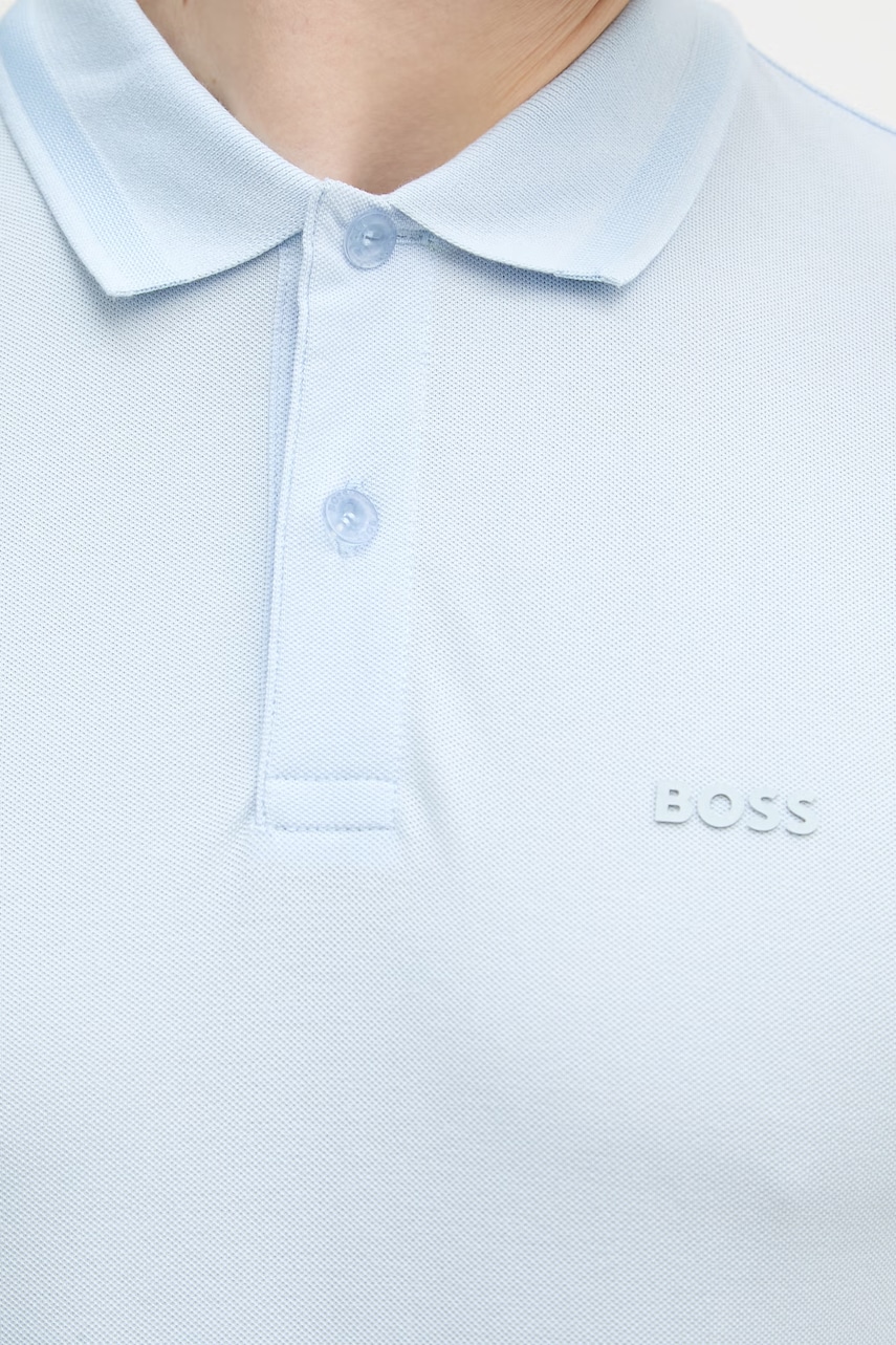 BOSS Green polo tričko pánske bavlnené Pio 1