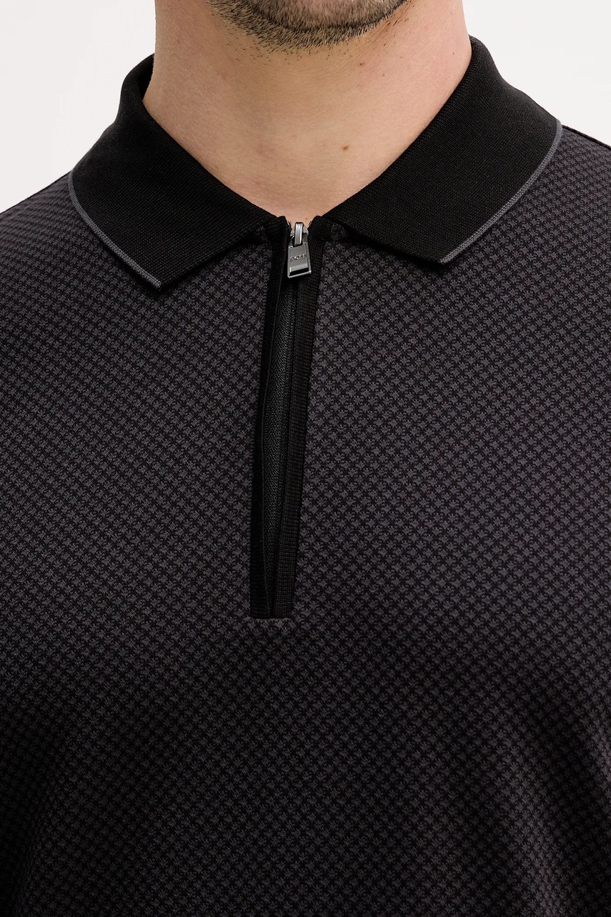 Bavlněné tričko s dlouhým rukávem BOSS H-Peduzzi 06 (obrázek 5)