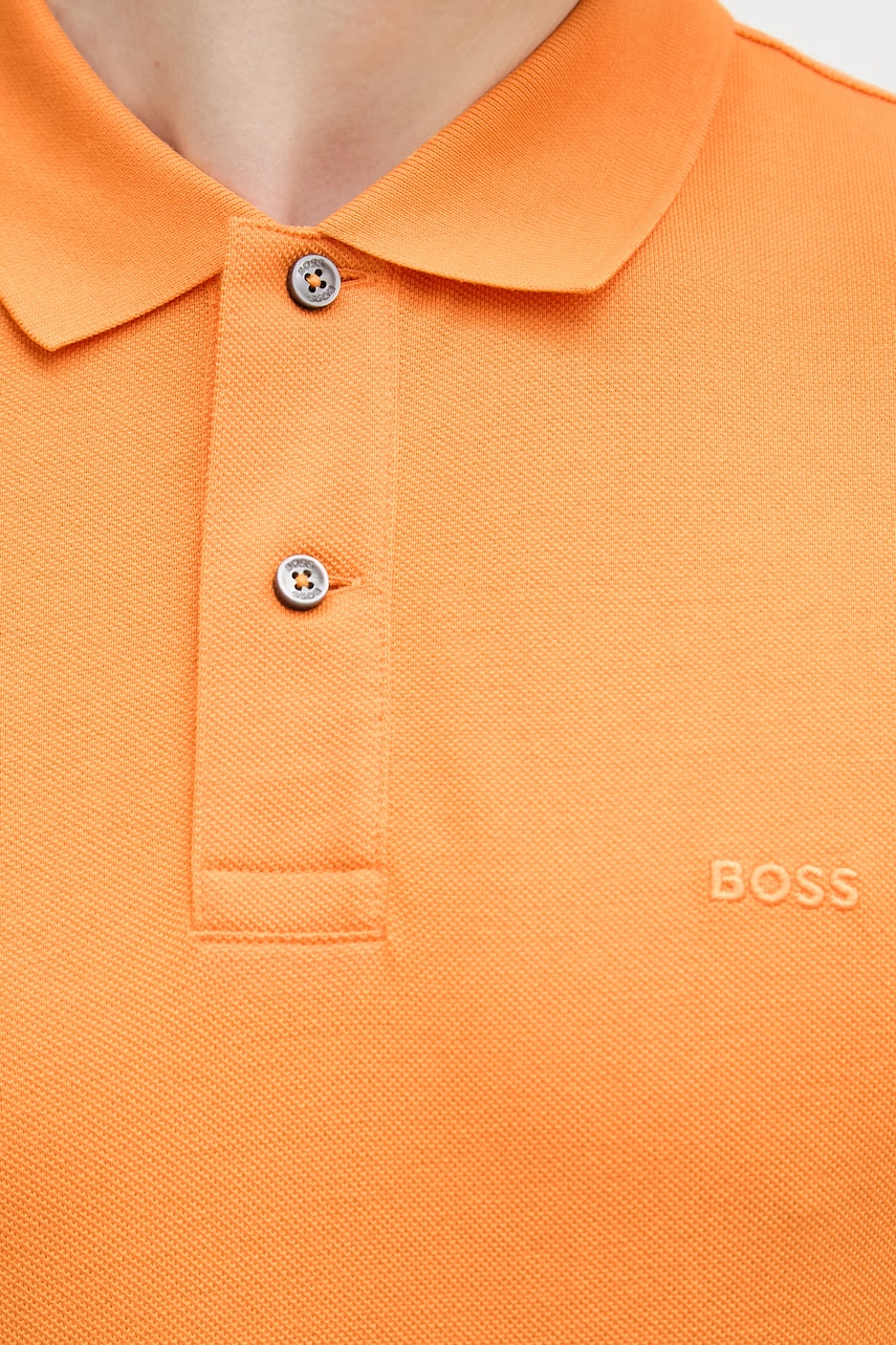 BOSS polo tričko pánske bavlnené Pallas
