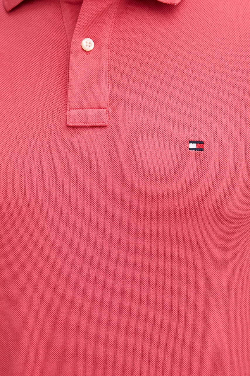 Tommy Hilfiger polo tričko pánske bavlnené s elastanom