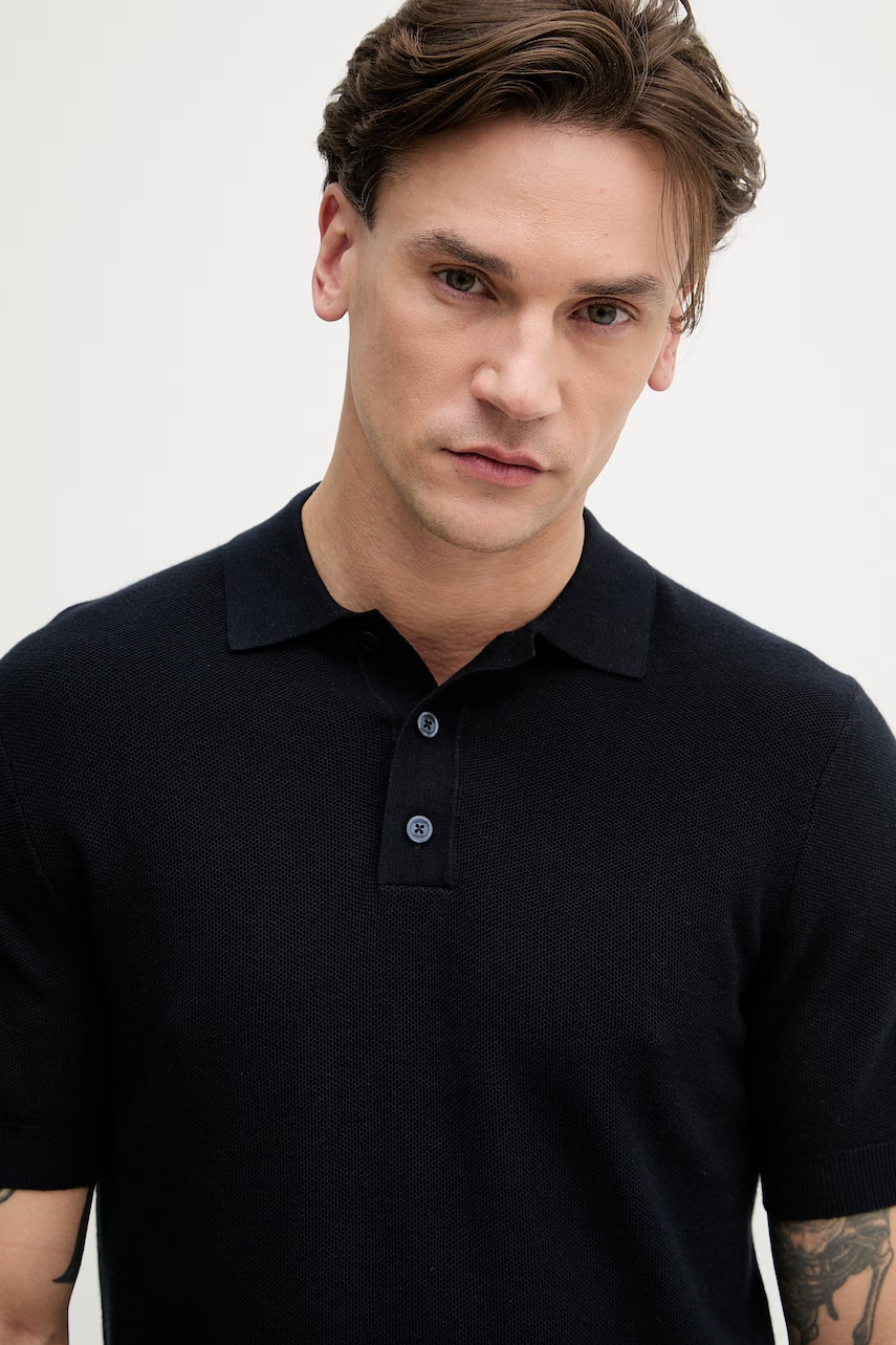 Hackett London polo tričko pánske s bavlnou