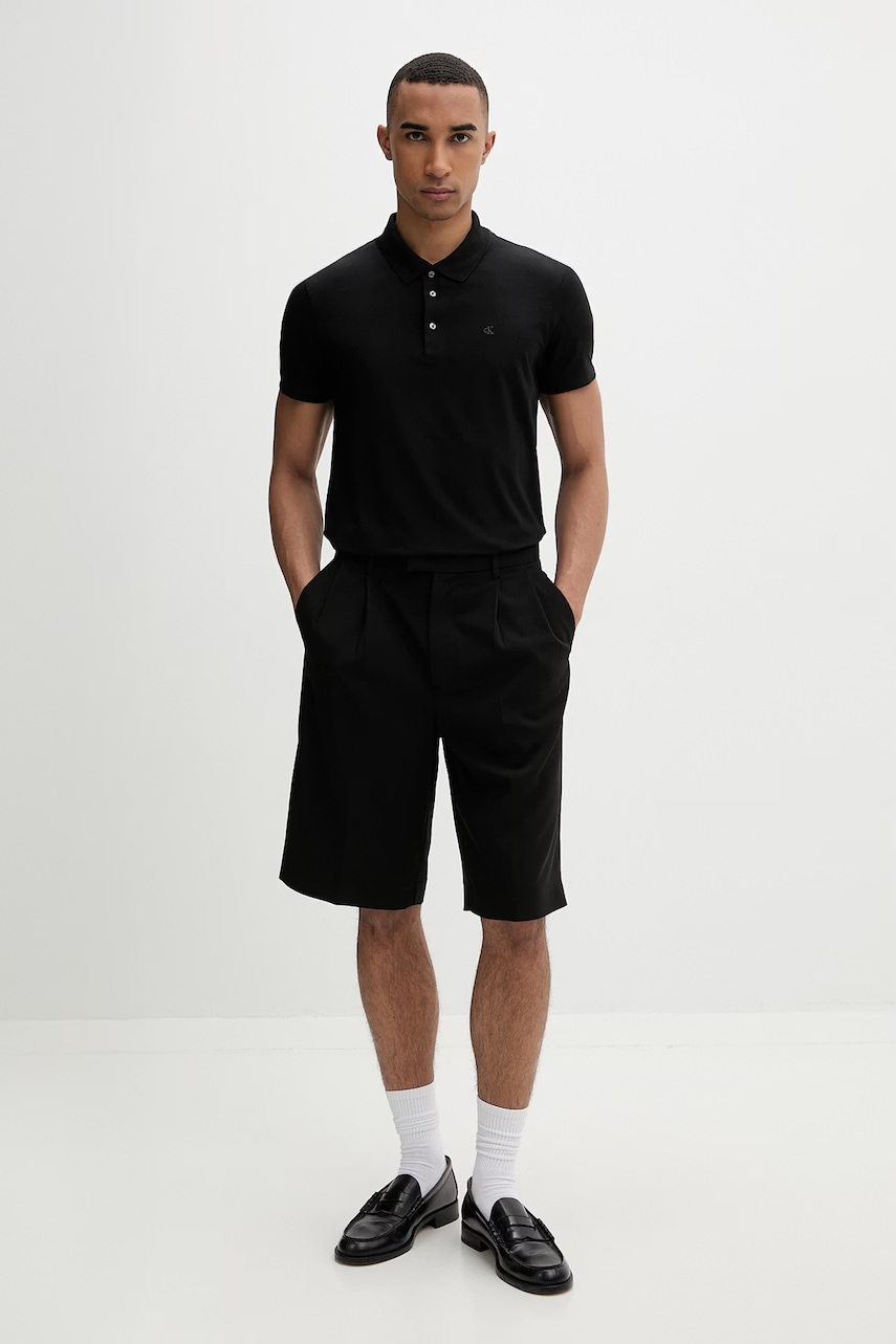Calvin Klein polo tričko pánske s bavlnou