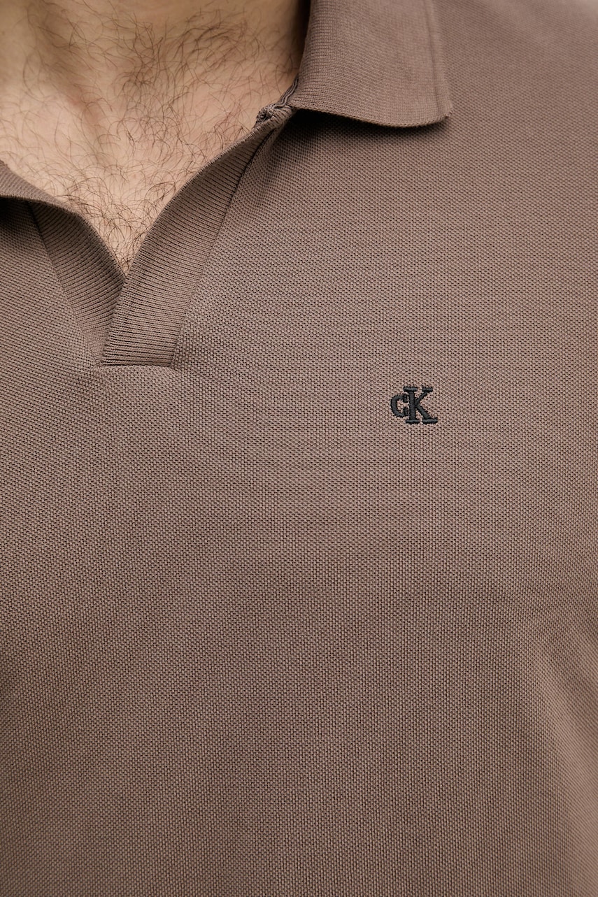 Calvin Klein Jeans polo tričko pánske bavlnené