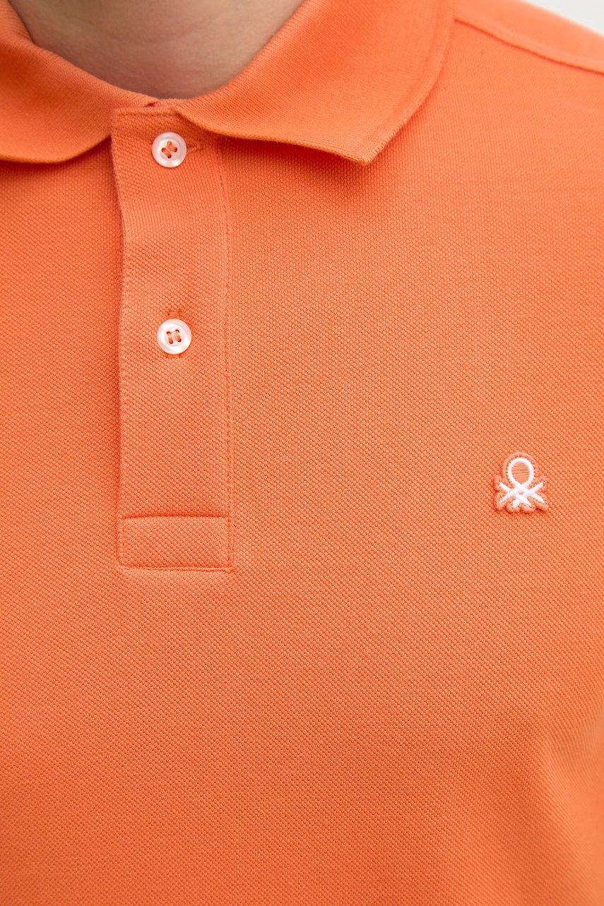 Bavlnené polo tričko United Colors of Benetton