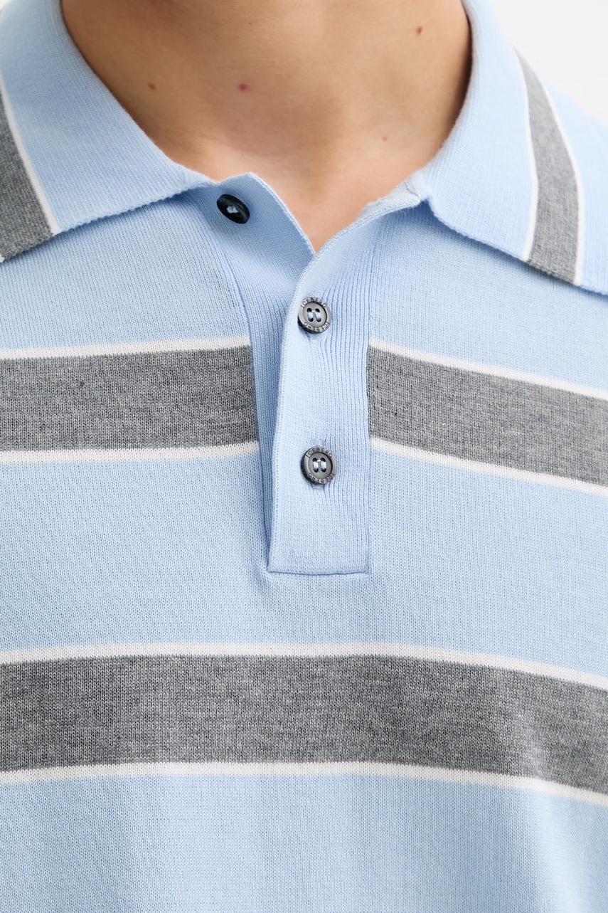 Bavlněné polo tričko Iceberg (obrázek 5)