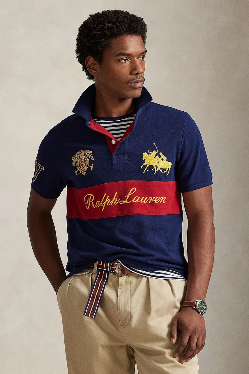 Βαμβακερό μπλουζάκι πόλο Polo Ralph Lauren