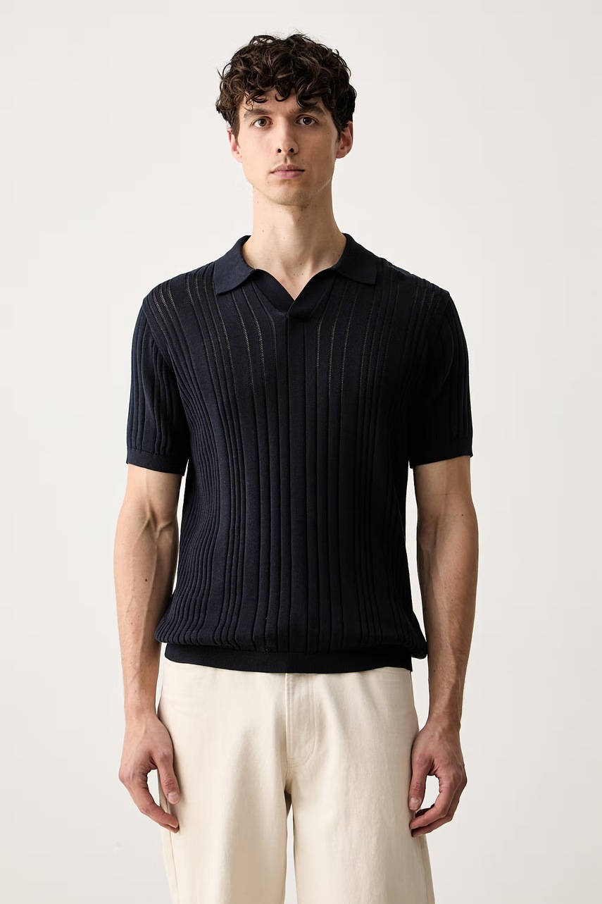Karl Lagerfeld polo pentru bărbați din bumbac