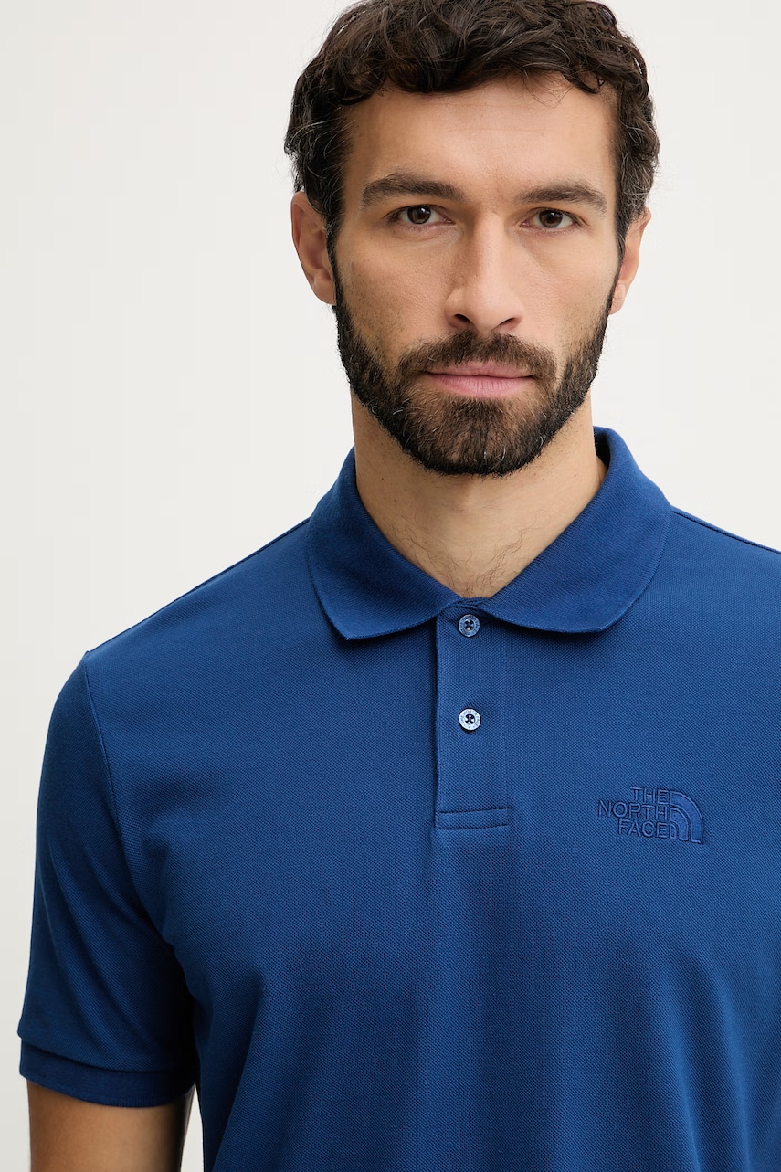 Bavlněné polo tričko The North Face REGULAR POLO