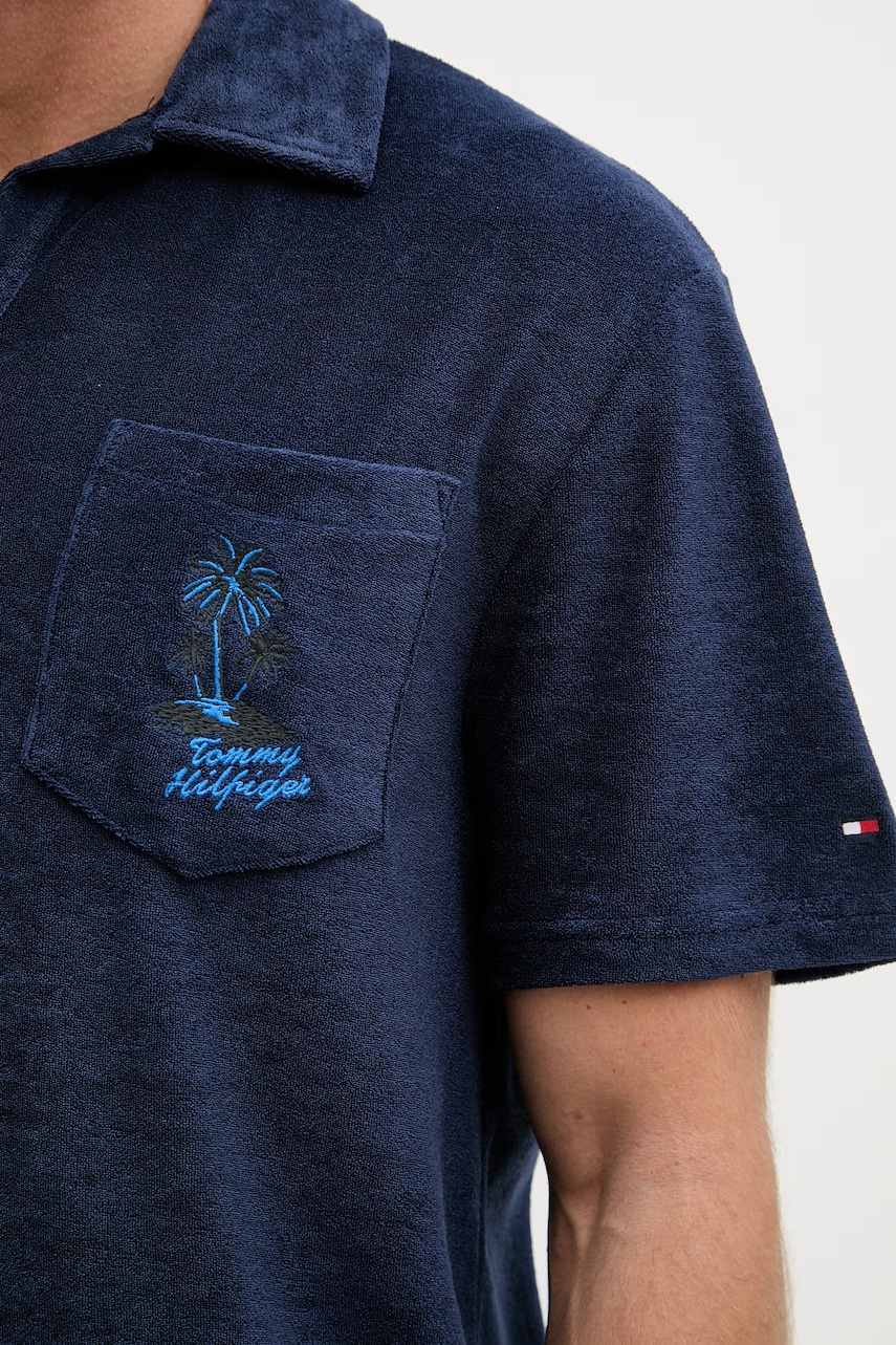 Tommy Hilfiger polo tričko pánske s bavlnou SUMMER