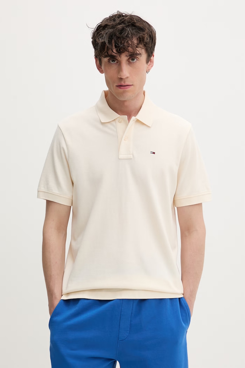 Tommy Jeans pánske polo tričko bavlnené