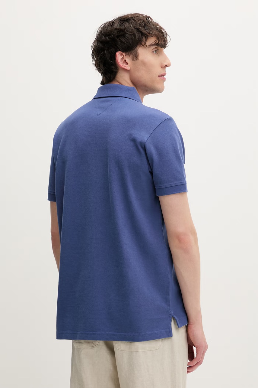 Tommy Jeans polo tričko pánske bavlnené