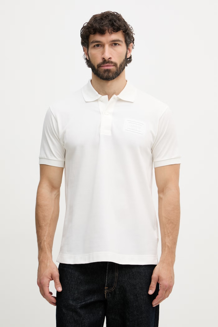 Lacoste Πόλο ανδρικό βαμβακερό PH0752 λευκό L,XL,S,XS,3XL,XXL,M