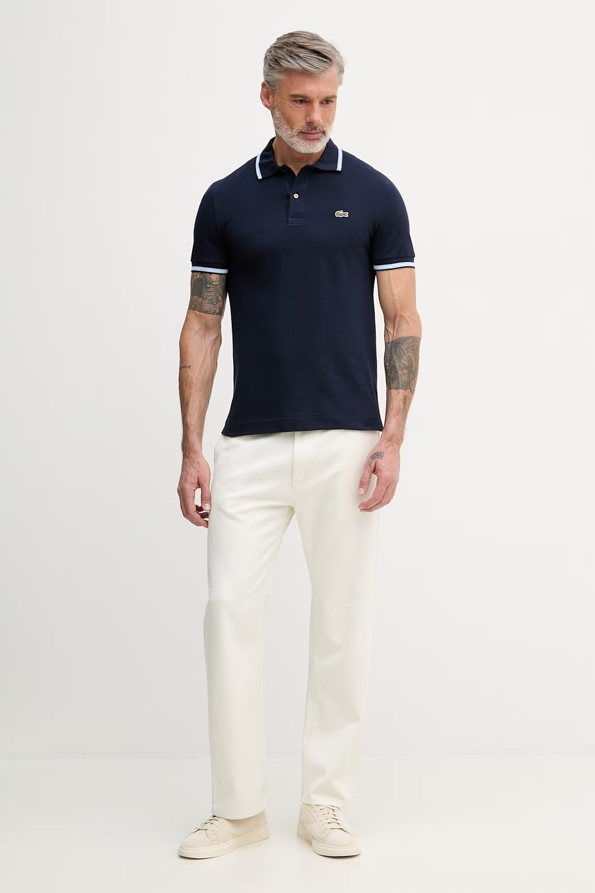 Lacoste polo tričko pánske bavlnené
