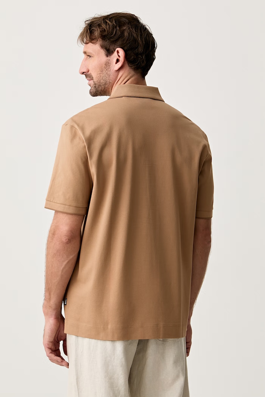 BOSS polo tričko pánske bavlnené Parris 80