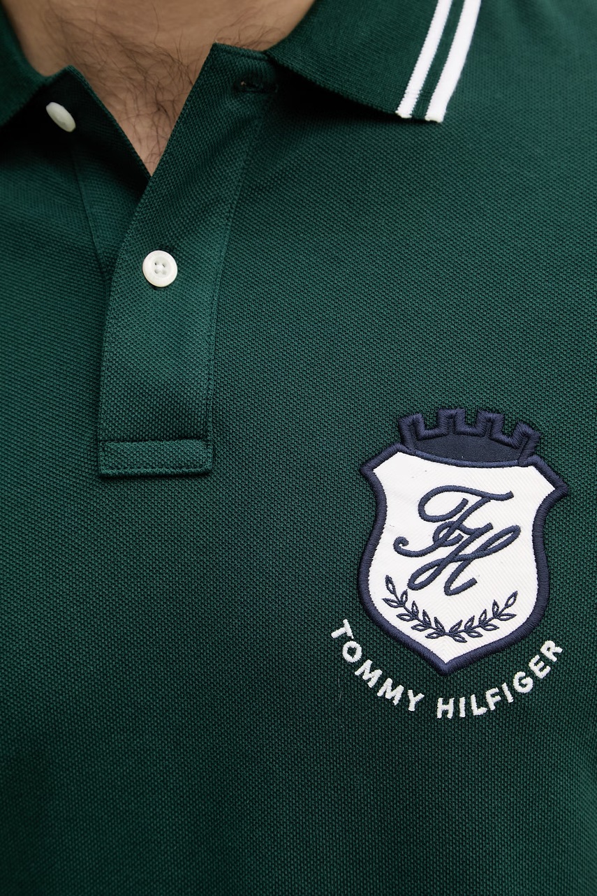 Tommy Hilfiger polo tričko pánske s bavlnou