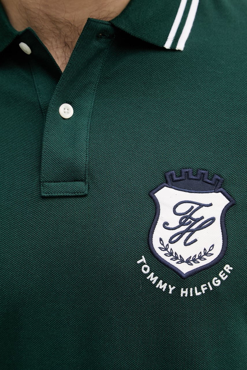 Tommy Hilfiger polo tričko pánske s bavlnou
