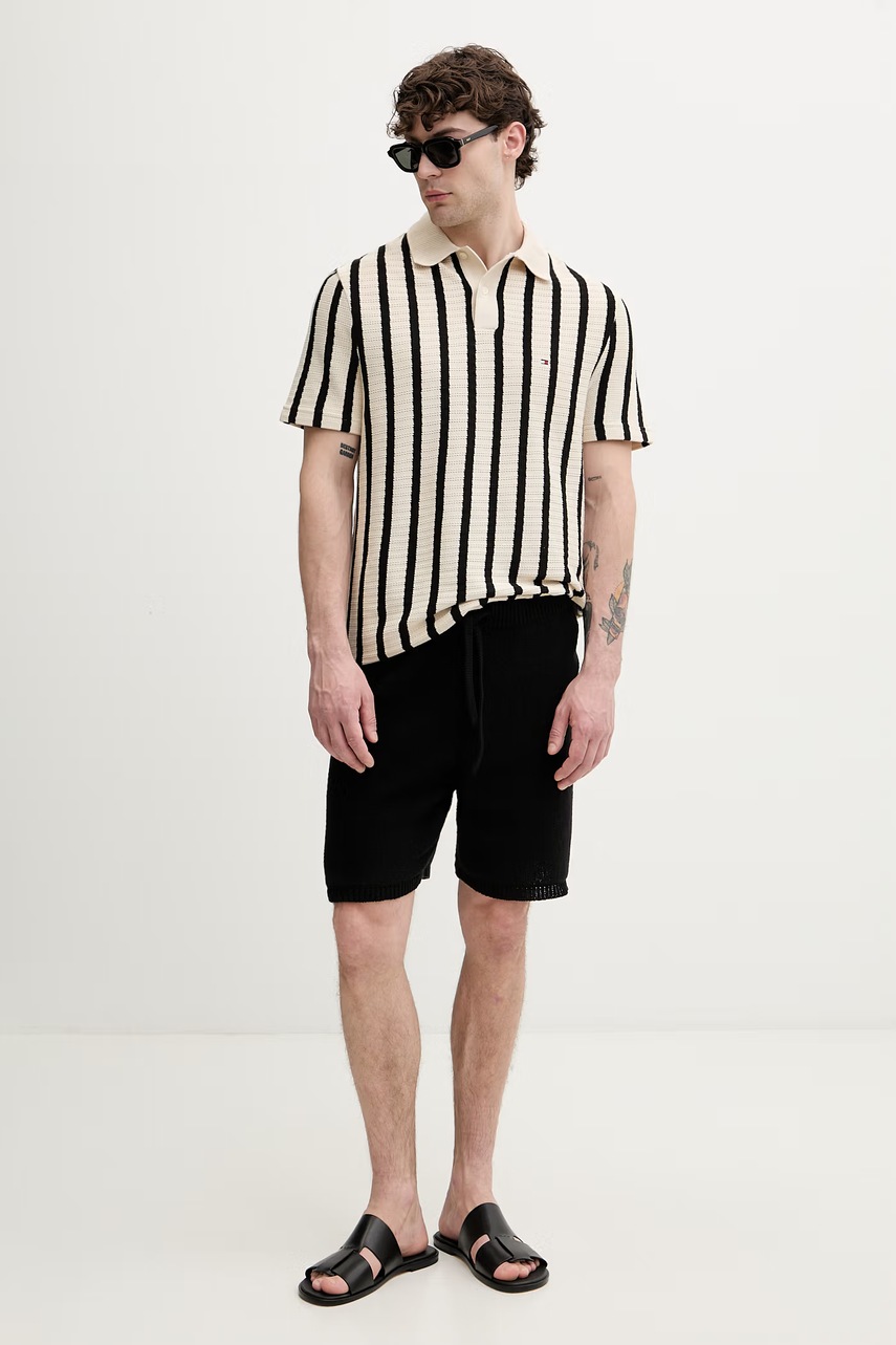 Tommy Hilfiger polo tričko pánske bavlnené