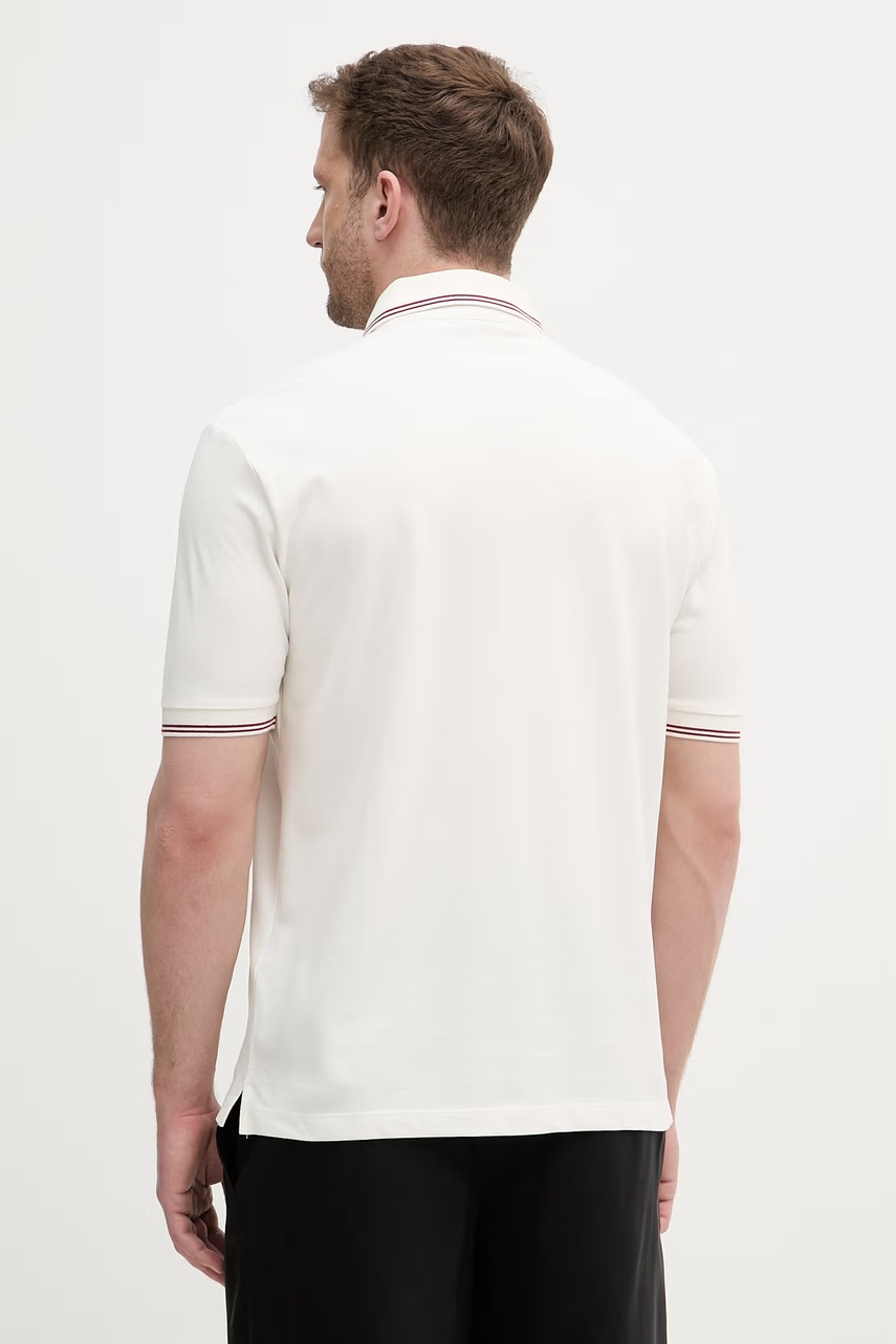Armani Exchange polo tričko pánske s bavlnou