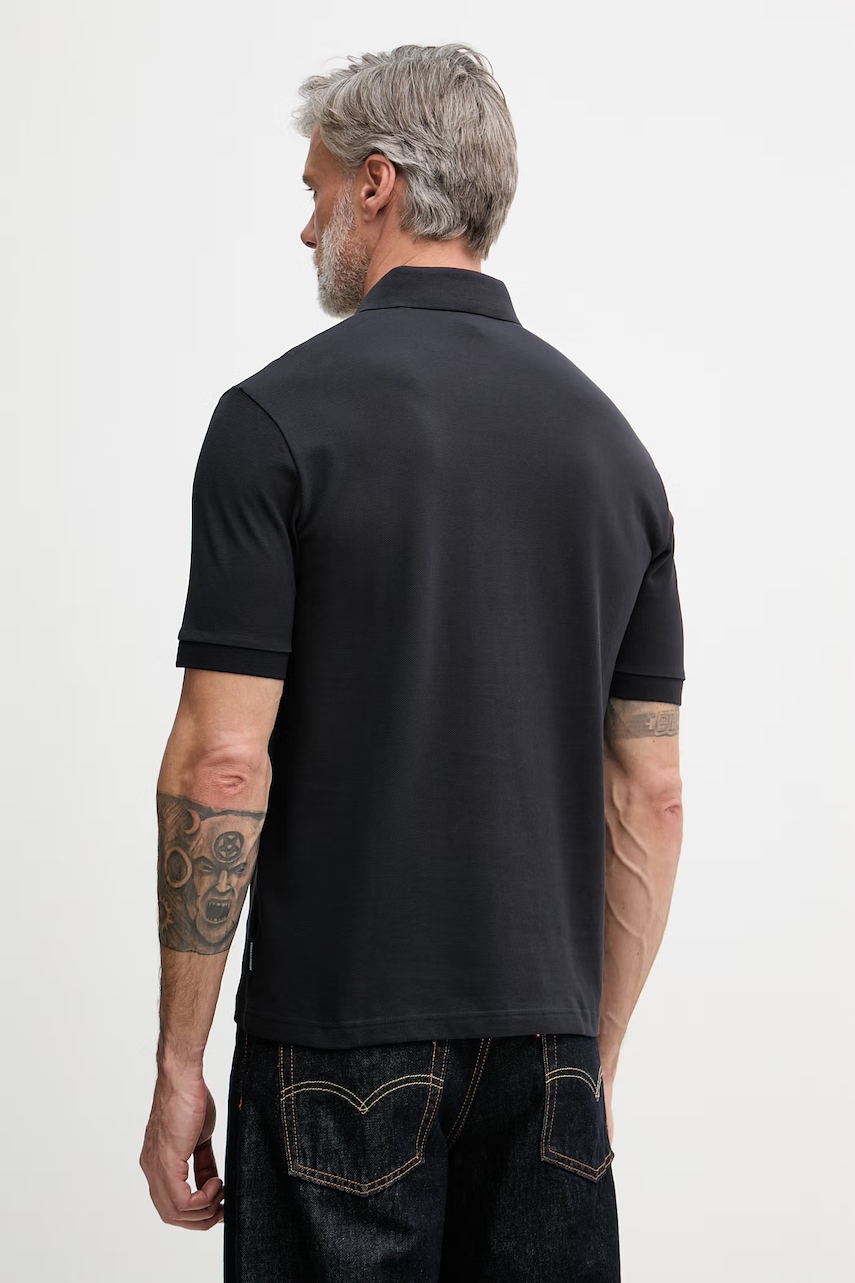 Armani Exchange Polo tričko pánske bavlnené