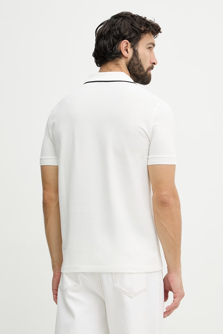 Pánske bavlnené polo tričko Armani Exchange