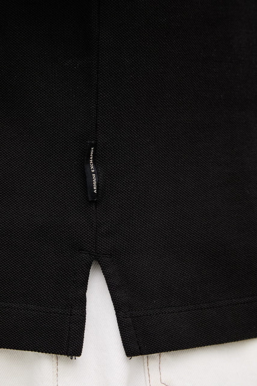Armani Exchange polo tričko pánske bavlnené
