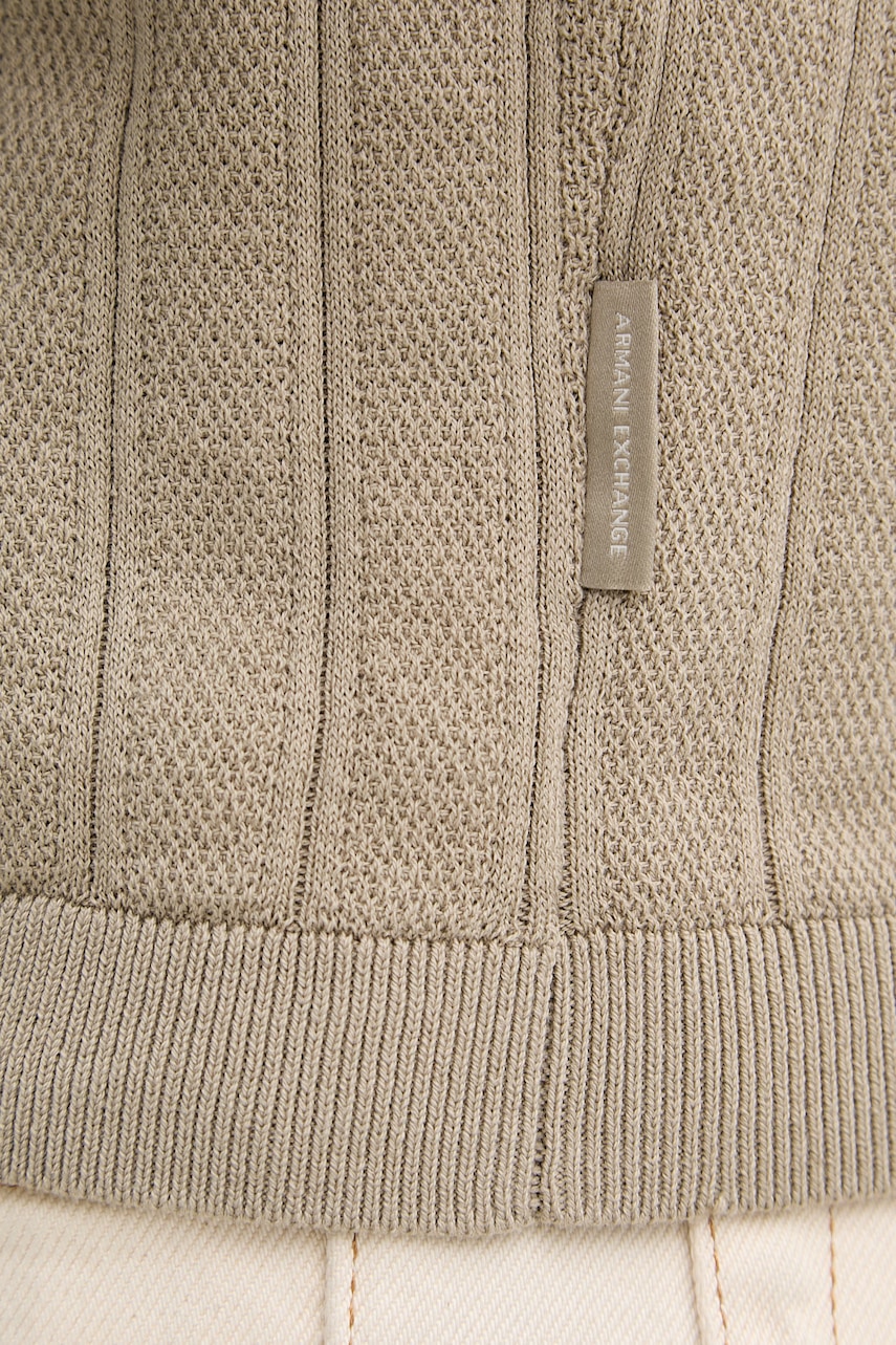 Armani Exchange polo tričko pánske bavlnené
