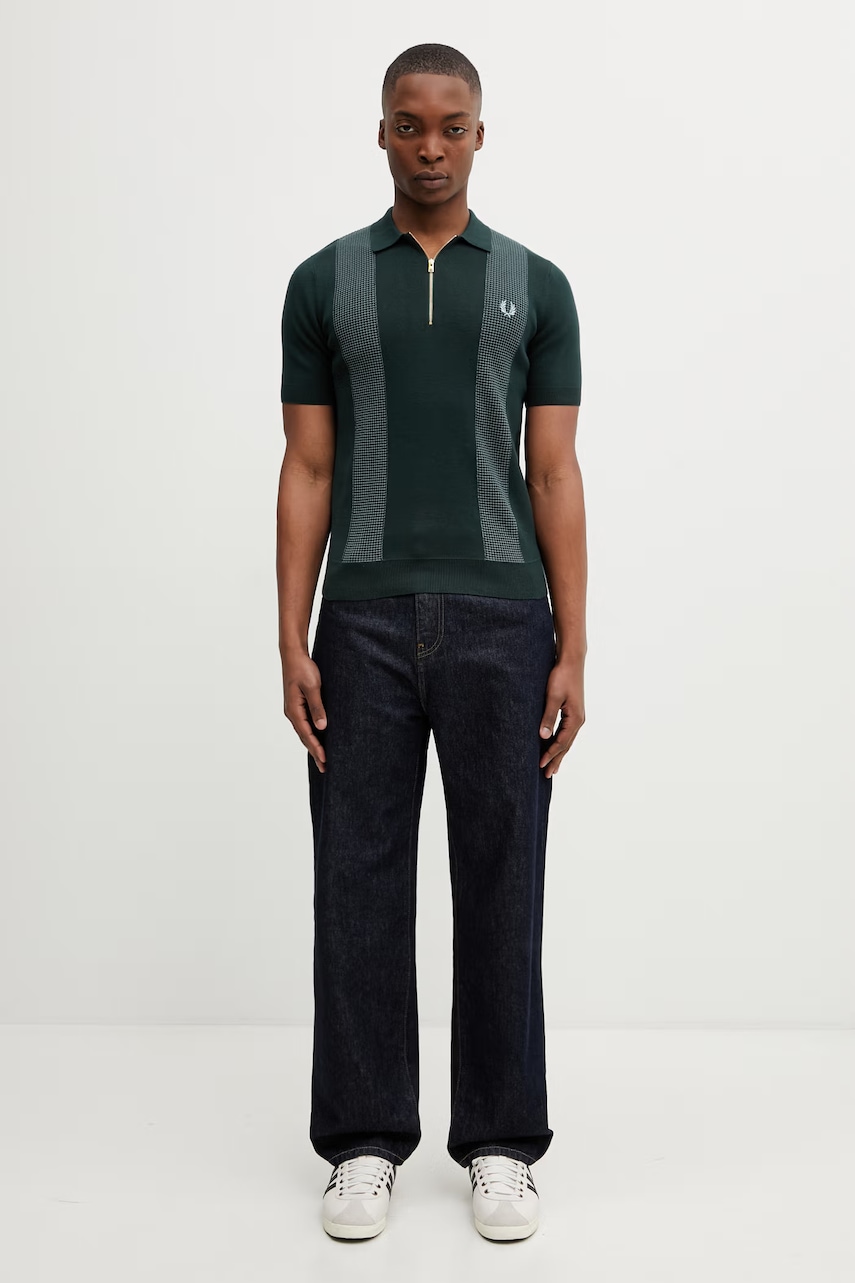 Fred Perry polo tričko pánske s bavlnou