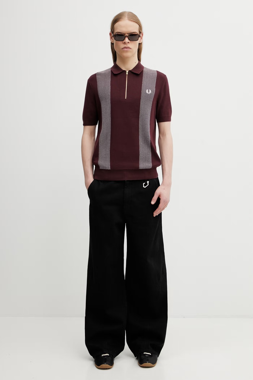 Fred Perry polo tričko pánske s bavlnou
